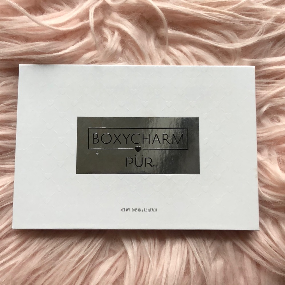USED ONCE Boxycharmx Pür Eyeshadow Palette